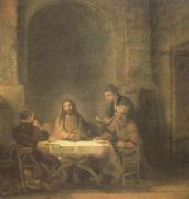 REMBRANDT Harmenszoon van Rijn The Supper at Emmaus (mk05) china oil painting artist